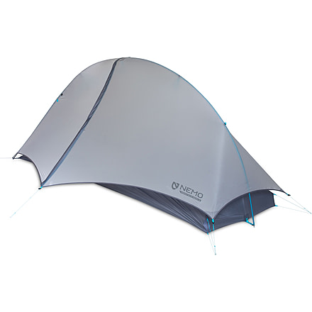 NEMO Equipment 2025 Hornet Elite OSMO Ultralight Backpacking Tent, 1 Person, Aluminum / Stormy Night, 811666036926