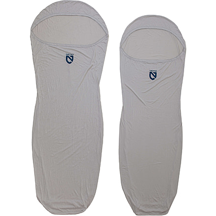 NEMO Equipment 2025 Tracer Blaze Sleeping Bag Liner, Vapor, Regular, 811666037183