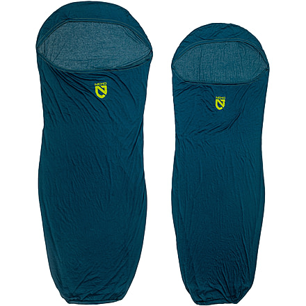 NEMO Equipment 2025 Tracer Sleeping Bag Liner, Abyss, Regular, 811666037206