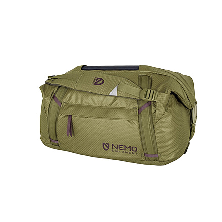 NEMO Equipment Double Haul Convertible Duffel Bag, 30L, Nova, 811666035936