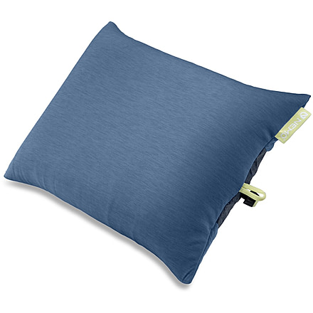 NEMO Equipment Fillo Elite Ultralight Backpacking Pillow, Blue Horizon / Citron, 811666036018