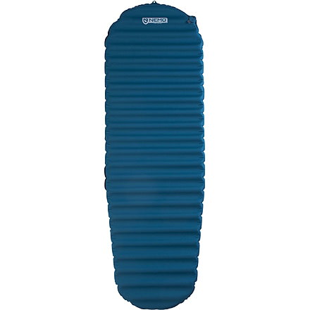 NEMO Equipment 2023 Flyer Self-Inflating Sleeping Pad, Abyss, Regular, 811666034502