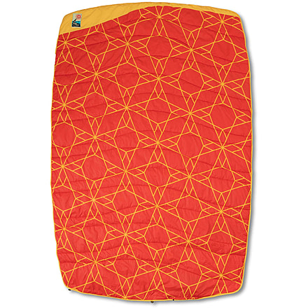 NEMO Equipment Puffin Insulated Blanket, Flame Starline, 1 Person, 811666033826