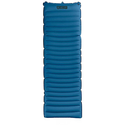 NEMO Equipment Quasar 3D Insulated Sleeping Pad, Bluebird, Regular, 811666033123