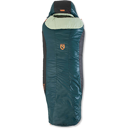 NEMO Equipment 2023 Tempo 20F Sleeping Bag - Women's, Lagoon / Celadon Green, Regular, 811666035493