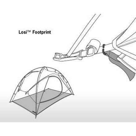 NEMO Equipment Nano Elite Footprint