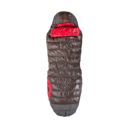 NEMO Equipment Nocturne 15 Sleeping Bag (Down)-Graphite/Red-Long