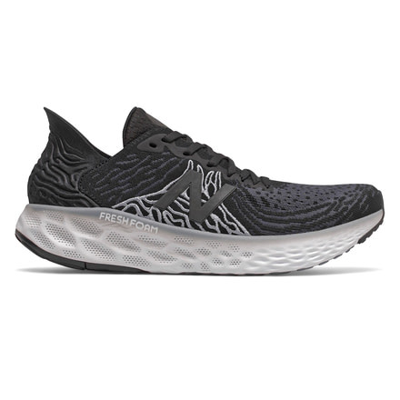 New Balance Fresh Foam 1080V10 Road Running Shoes - Mens, Black/Steel, 11 US, M1080K10 D 11