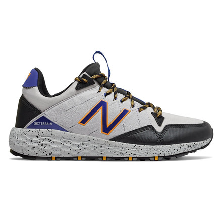 New Balance Fresh Foam Crag Trail Running Shoes - Mens, Marblehead/Black/Team Royal, Medium, 11 US, MTCRGLM1 D 11