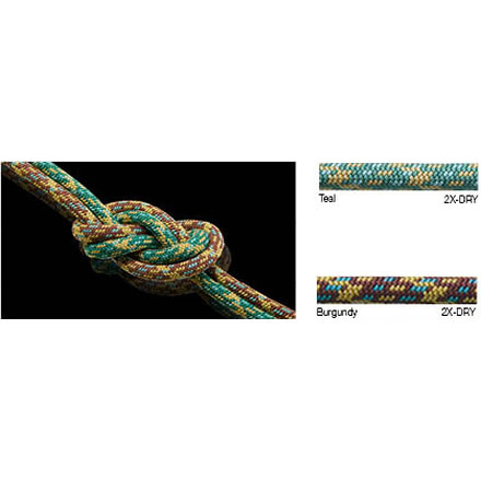 New England Ropes Maxim Unity Double Rope, Teal, 8mmx60m 100109