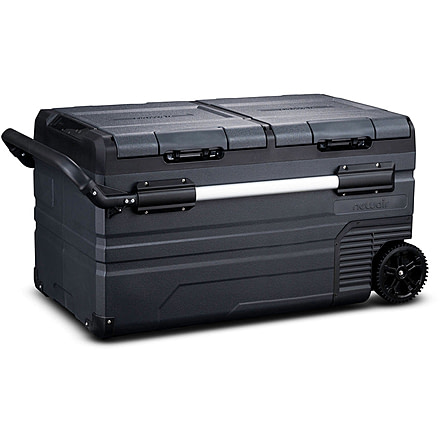 NewAir 80 Qt. Portable 12v/24v Electric Fridge/Freezer, Black, NPR080GA00