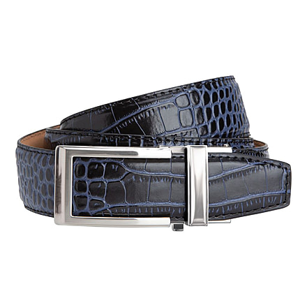Nexbelt Cayman Belt, Black/Blue, Up to 50&quot; Waist, PCA2173