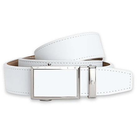Nexbelt Go-In Smooth Belt, White, PGG4454