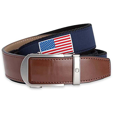 Nexbelt Hampton USA Belt, Navy Blue, PCM2443