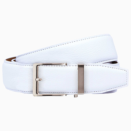 Nexbelt Pebble Belt, White, Up to 50 Waist, PCU1381