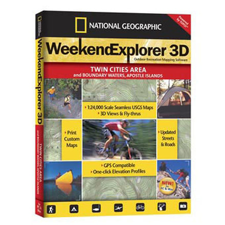 Ngwe 3d - Twin City, Boundary , National Geographic, Publisher - National Geographic