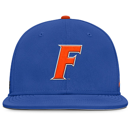 Nike Florida Gators Dugout True Mena TMs Nike Mens Dri-FIT College Fitted Hat in Blue NC144EVUFN-J26, Blue, 7 1/8, male, 1015802738-00198116451936