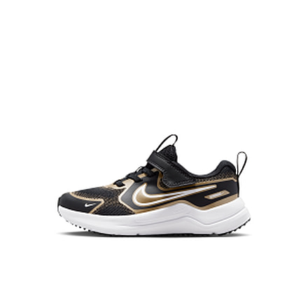 Nike Nike Cosmic Runner SE Little Kids Shoes in Black IR1520-001, Black, 1Y, unisex, 1015888295-00198730009681