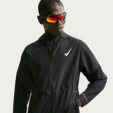 Nike Nike Mens AeroSwift Storm-FIT Aerogami Running Jacket in Black FZ9039-010, Black, M Tall, male, 1015574839-00197599254294