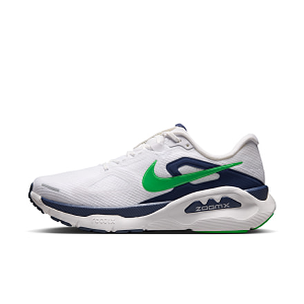 Nike Nike Mens Structure Plus Road Running Shoes in White HQ3048-102, White, 8.5, male, 1015928956-00198959387713