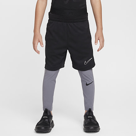 Nike Nike Pro Little Kids Dri-FIT Tights in Grey 86M411-M19, Grey, 5, male, 1015699527-00196923721648