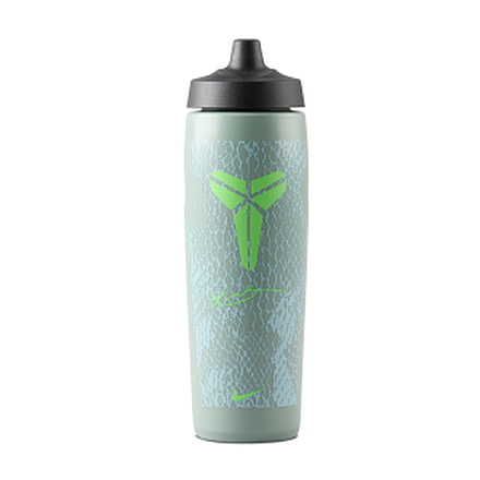 Nike Nike Refuel Kobe Bryant Squeezable Bottle 24 oz in Green N1015216-041, Green, One Size, unisex, 1015978533-00197774132744