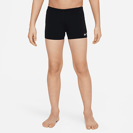 Nike Nike Swim HydraStrong Big Kids Boys Square Leg in Black NESS9742-001, Black, M, male, 1015791055-00756998828798