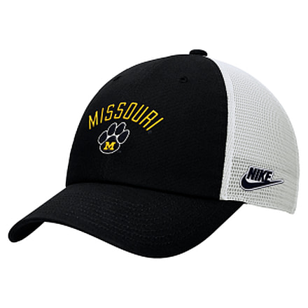 Nike Nike Unisex College Missouri Unstructured Trucker Cap in Black C11792C765MISR-BLK, Black, One Size, unisex, 1016106198-00198261682209