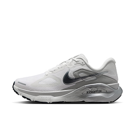Nike Nike Womens Structure Plus Road Running Shoes in White IO9913-101, White, 5, female, 1015929110-00198959708082