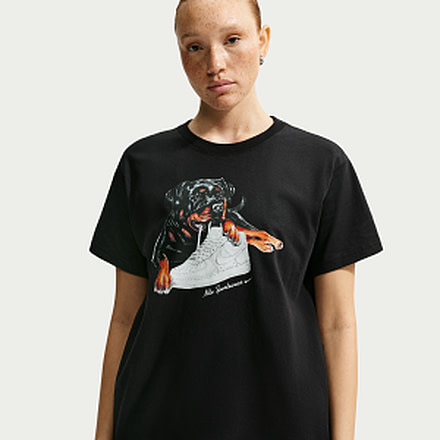 Nike Womens Nike Sportswear Classic Oversized T-Shirt in Black IM6429-010, Black, M, female, 1015951894-00198962749645