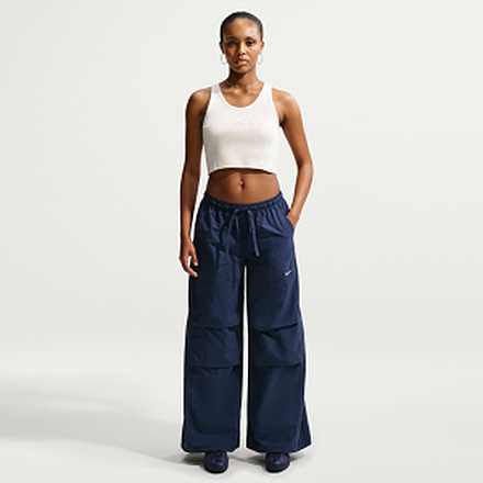 Nike Womens Nike Sportswear Loose Mid-Rise Structured Pants in Blue IR1638-410, Blue, L, female, 1015888701-00198730074993