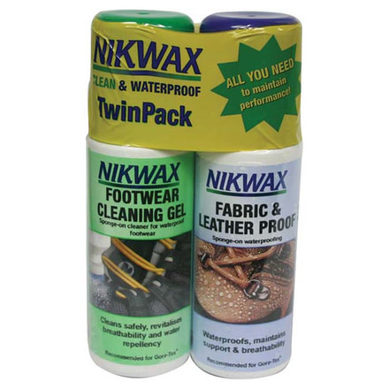 Nikwax Fabric &amp; Leather Twin Pack