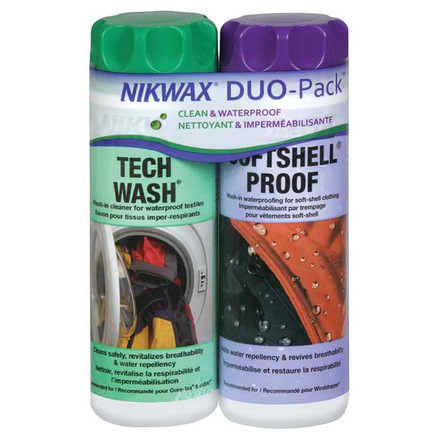 Nikwax Tech Wash/Softshell Proof - Twin Pack