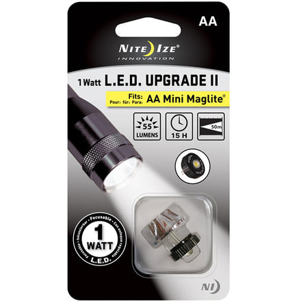 NiTe Ize 1 Watt LED Flashlight Upgrade 2 Kit w/Luxeon LED - LRB2-07-1W