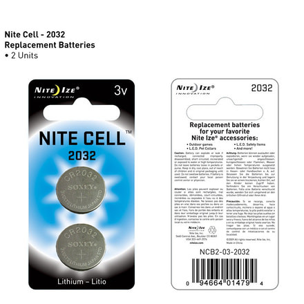 Nite Ize Cell 2032 3V Lithium Batteries