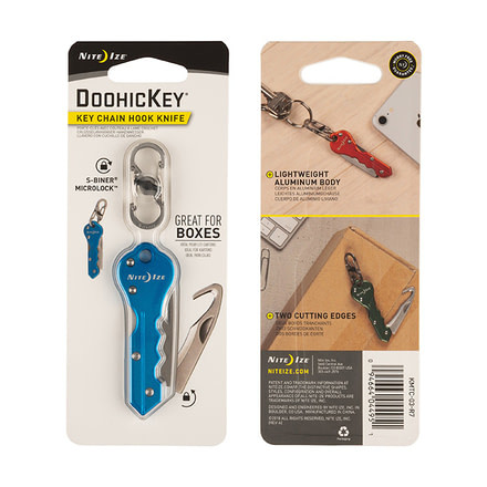 Nite Ize Doohickey Knife Hook Blue KMTC-03-R7