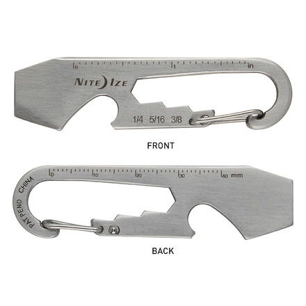 Nite Ize DoohicKey Multi-Tool, Stainless Steel 192241