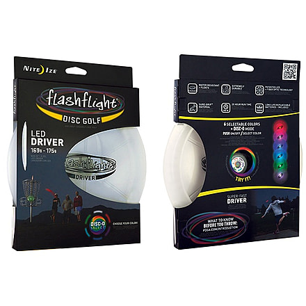 Nite Ize Flashflight LED Disc Golf Driver FGDD-07-R8