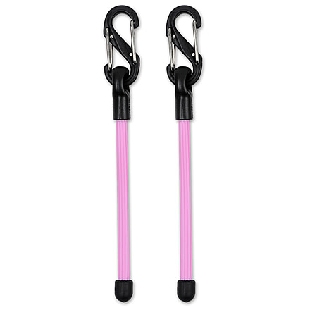 Nite Ize Gear Tie Clippable Twist Tie, Pink, Pack of 2 GLZ-12-2R7
