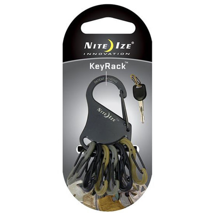 Nite Ize Key Rack - Black w/Military SBP0 KRK-03-01BG