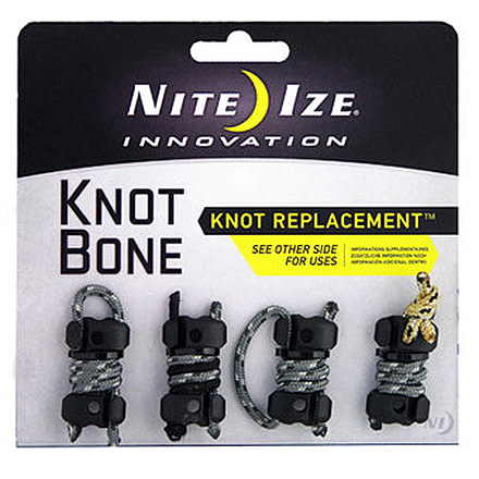 Nite Ize Knot Bone 3 4pack with Cord KB3 03 4PK