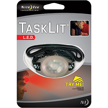 Nite Ize LED TaskLit Head Mounted Light, Red NET 07 10
