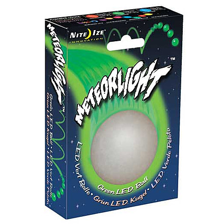 Nite Ize MeteorLight Ball LED Light Up Ball Green
