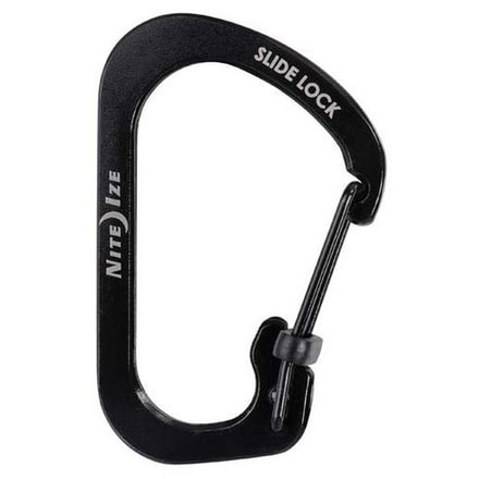 Nite Ize Small SlideLock Carabiner, Black CSL3-01-R6