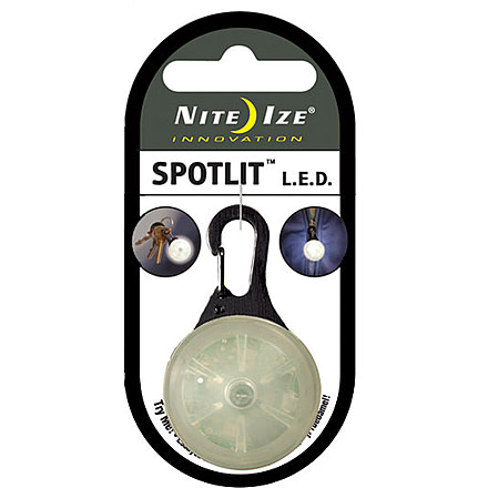 Nite Ize SpotLit LED Clip On Safety Light White SLG-03-02