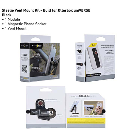 Nite Ize Steelie Replacement Adhesive Kit for Dash Mount and Phone Socket, Universal STUAR-01-R8
