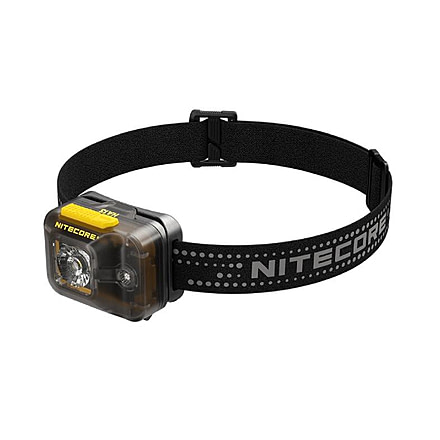 Nitecore HA13 Lightweight LED Headlamp, AAA, 350 Lumen, Black, FL-NITE-HA13