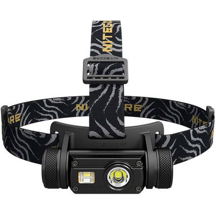 Nitecore HC65 1 x 18650/ 2 x CR123A/ 16340 CREE XM-L2 U2 LED Rechargeable Headlamp, 1000 Lumens, Black, HC65