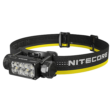 Nitecore HC65 UHE USB-C 2000 Lumens Rechargeable Headlamp, Black, 6952506408115