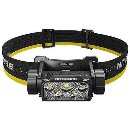 Nitecore HC70 UHE 1600s Lumens Headlamp w/Extra Long Runtime, Black, HC70 UHE